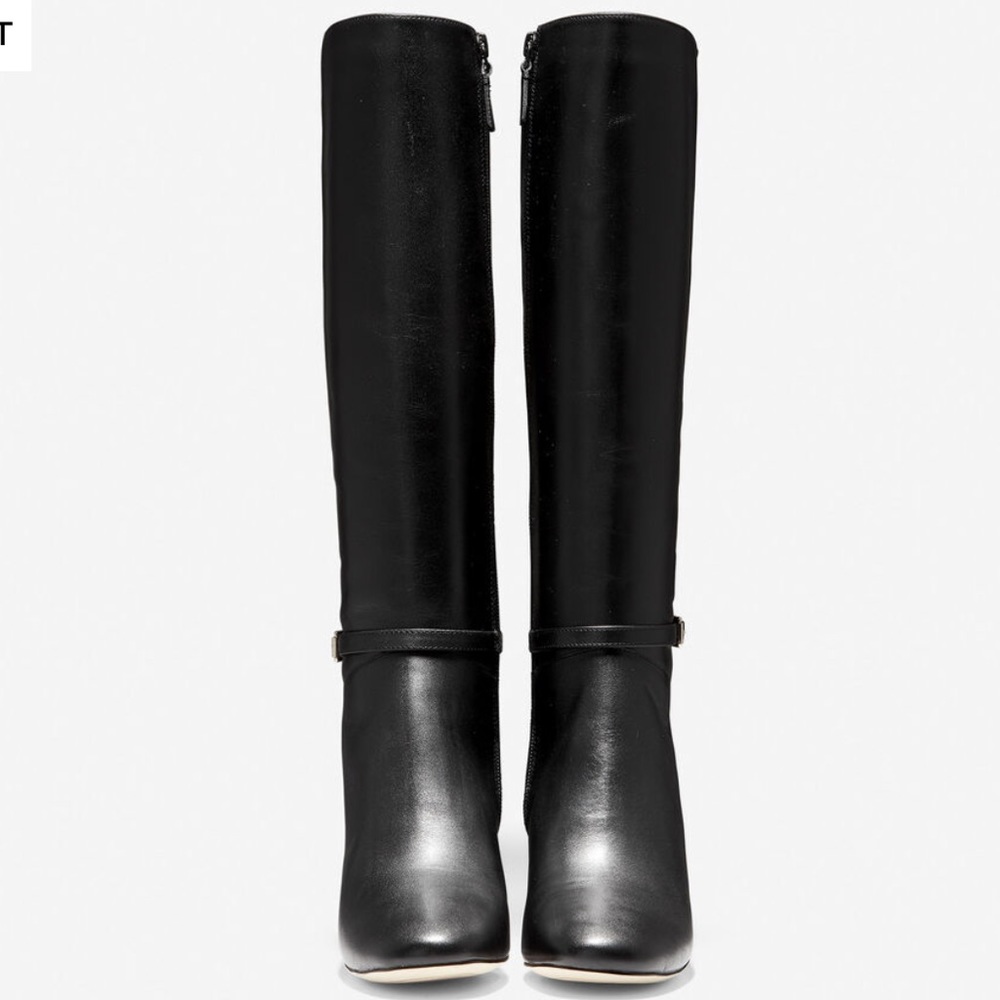 NEW Cole Haan Lauralyn Knee High Wedge Boot - Picture 4 of 10